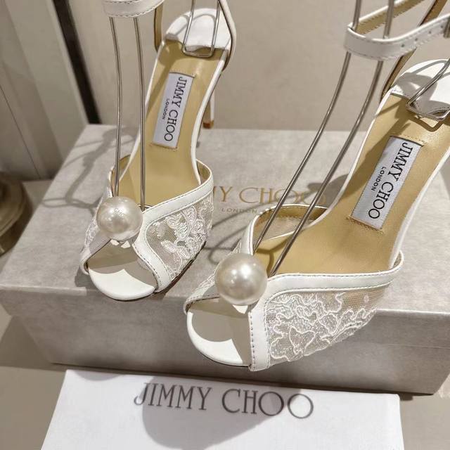 Jimmychoosimple, Elegant And Fashionable Sandals The High-Heeled Sandals With A