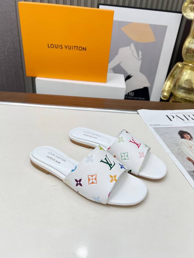 Louis Vuiton2025 Spring And Summer Latest Model This Pair Of Sandals Is From The