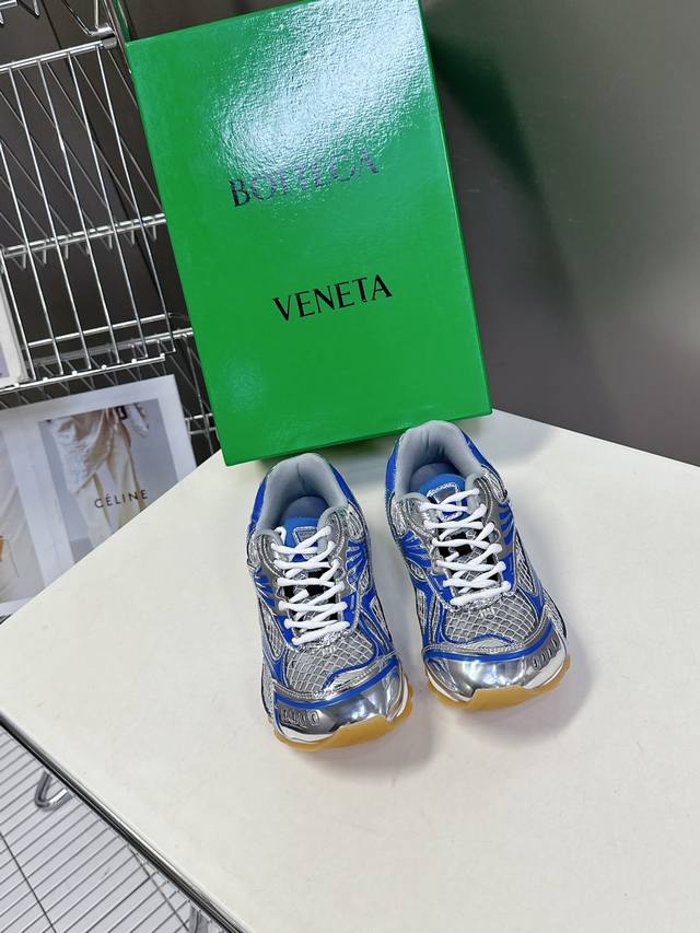 Bottega Veneta Orbit Sneakers Wang Yibo Same Couple Style Daddy Shoes Runner Sne