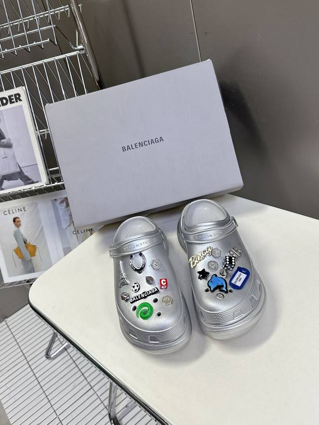 Men's 10 Balenciaga's Latest Spring And Summer Couple's Hole Shoes, 25 New Sprin