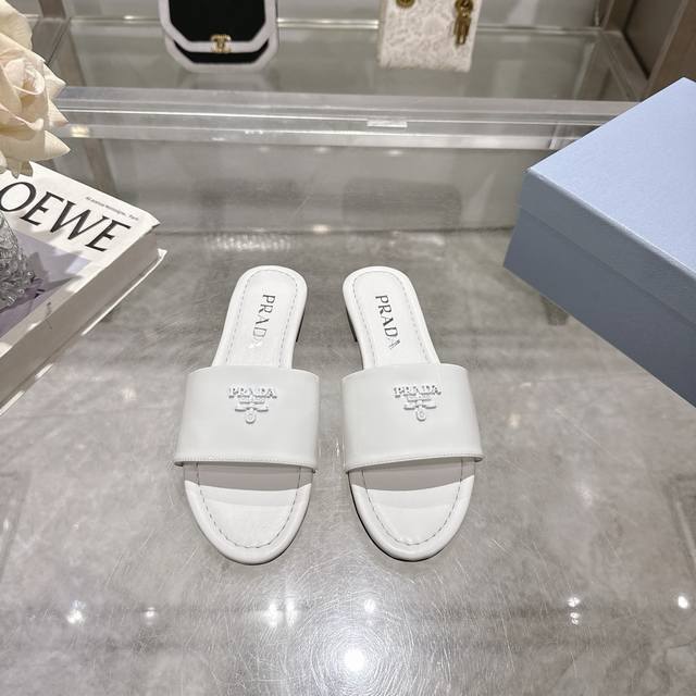 2025 Prada's Latest Hot-Selling Slippers Factory P Price P Cost-Effective Versio