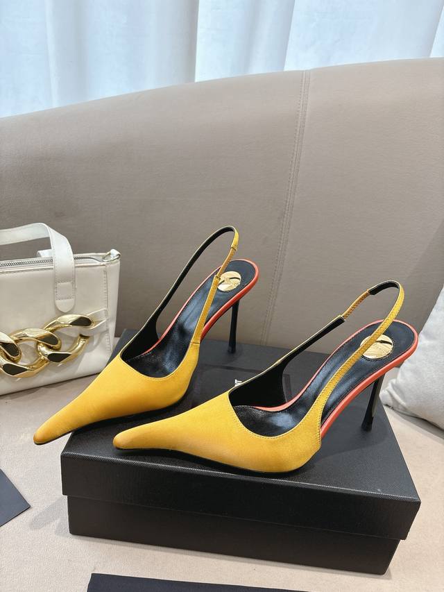 Ysl Saint Laurent 25Ss Autumn And Winter Ready-To-Wear Series Catwalk High Heels