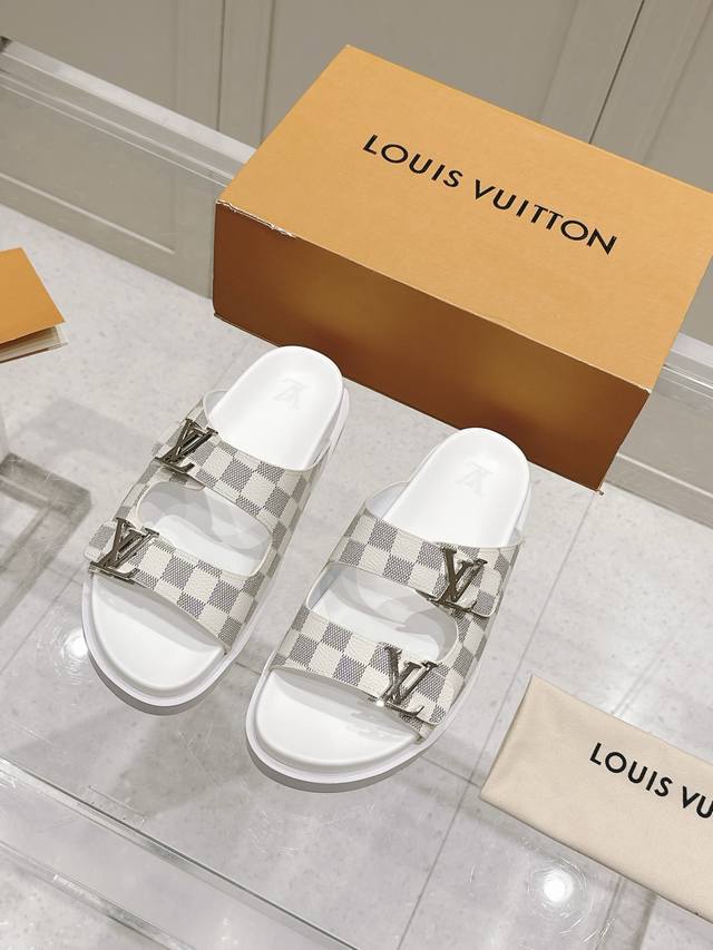 Men's Size Lv Louis Vuitton New Product Top Version Counter Main Latest Donkey B