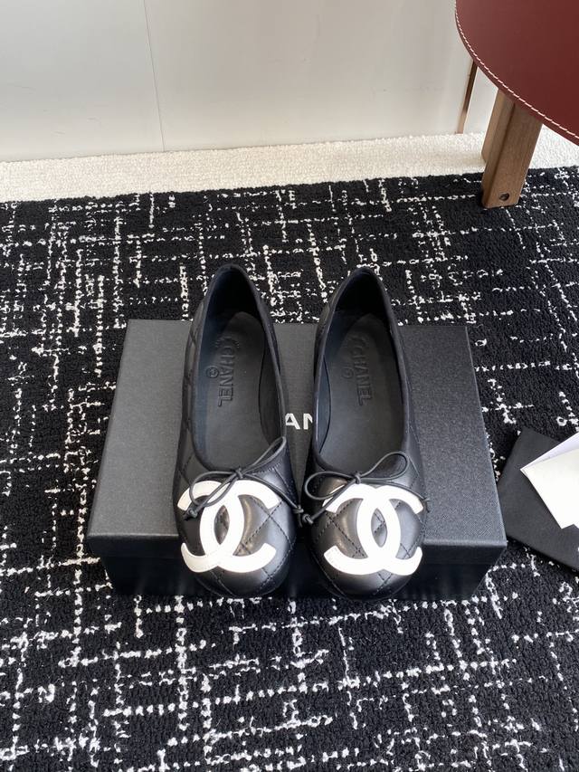 Purchasing Level Chanel 25Ss Spring And Summer Series Ballet Shoes Retro Style I