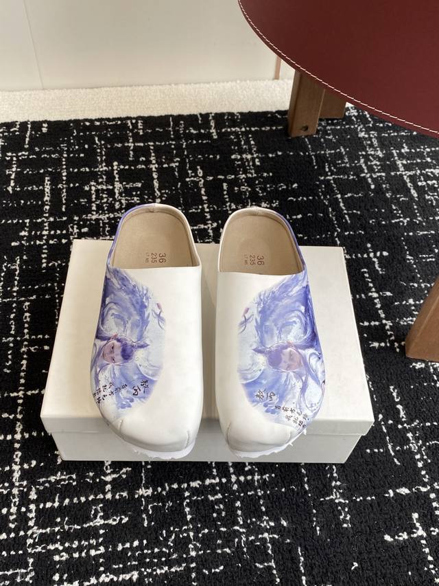 Purchasing-Level Birkenstock 25Ss New Thick-Soled Birkenstock Closed-Toe Slipper