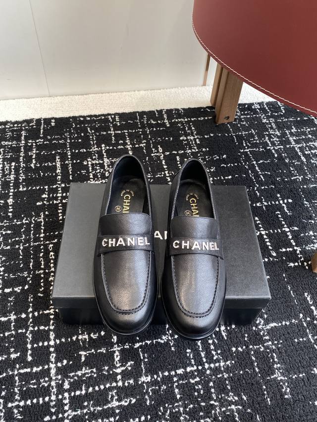 Purchasing-Level Chanel 25Ss New Chanel Buckle Half-Slipper Loafers Are A Must-H
