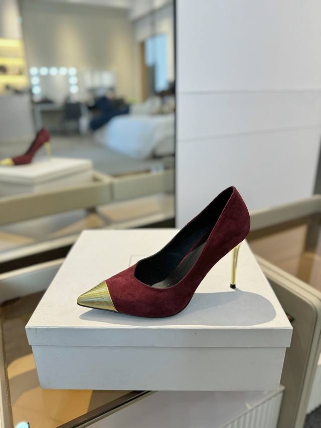 Price P: , * Balmain's Latest 2025 Spring And Summer Catwalk High-Heeled Shoes B