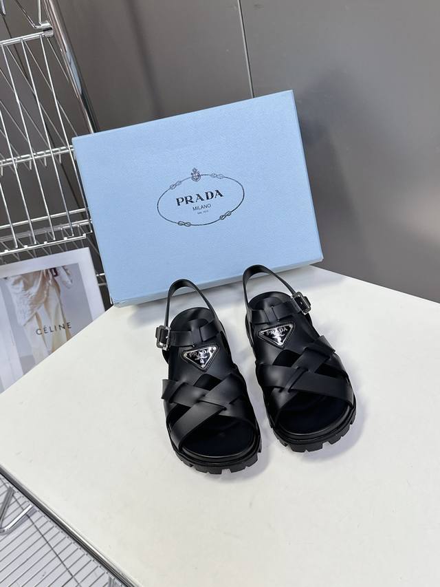 Prada Prada's Latest Cross Sandals For Spring And Summer Are Recommended By Many