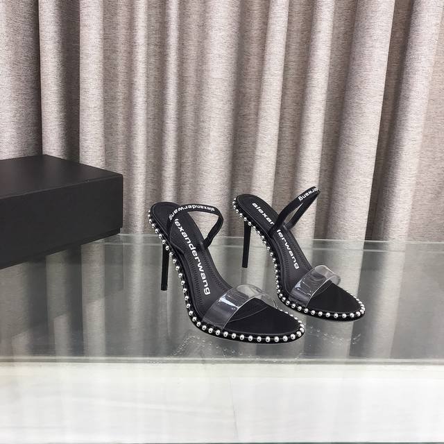 Alexander Wang Alexander Wang Spring And Summer New Open-Toed High Heels Upper: