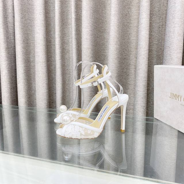 Jimmychoosimple, Elegant And Fashionable Sandals The High-Heeled Sandals With A