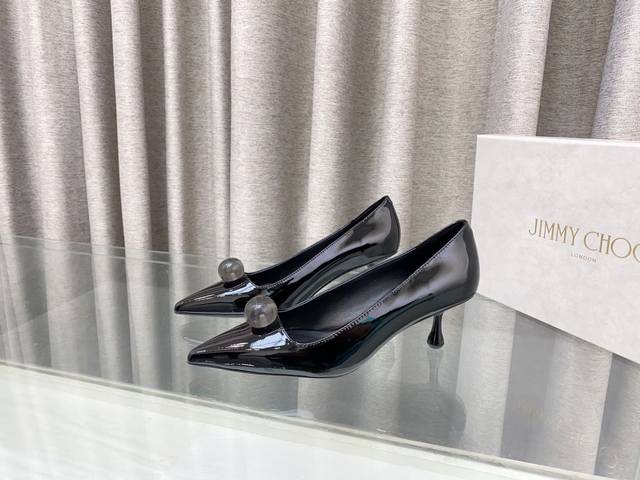 Jimmy Choo2025Ss. New Early Spring Ingot Water Drop Heel. The Perfect Fusion Of