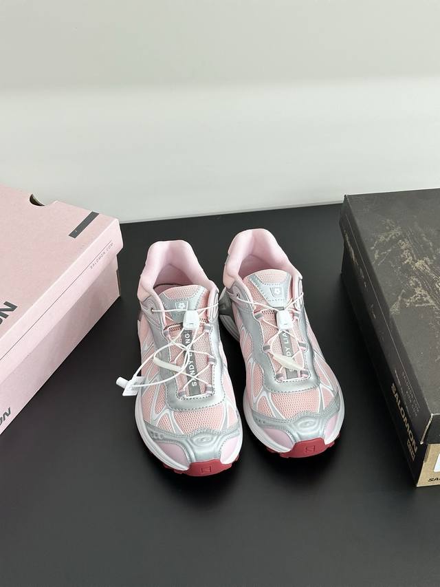 Salomon Co-Branded Model A Variety Of Upper Materials, Constructing A Rich Upper