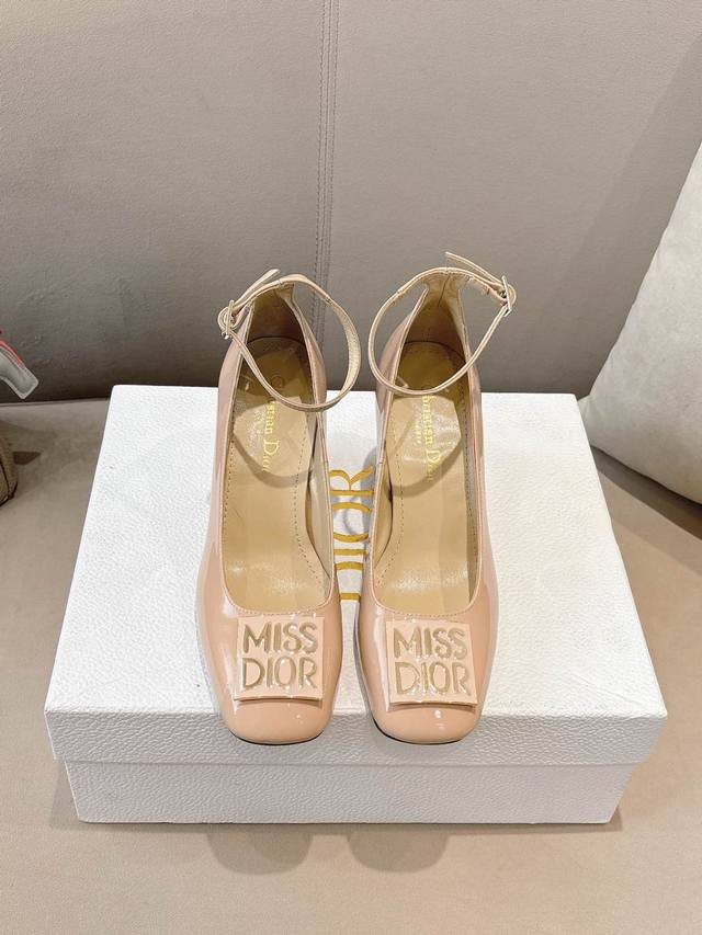 Miss Dior Fw25New Arrival Miss Dior 25 Autumn And Winter Exquisite Mary Jane New