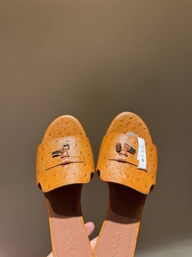 Loro Piana Loro Piana Purchasing Agent-Level Flat Slippers. These Suede Slippers