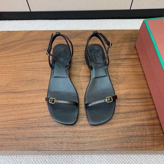 Loro Piana New Sandals. Minimalist Style. Very Durable Style! Sheepskin Upper. I