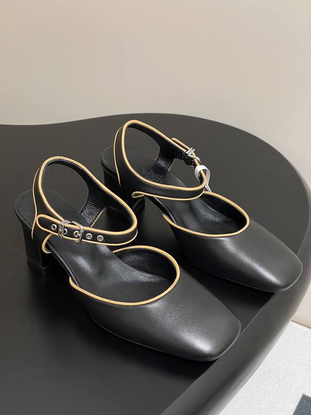 Top Quality Hermes Hermes H Family 25S Spring And Summer New High-Heeled Mary Ja