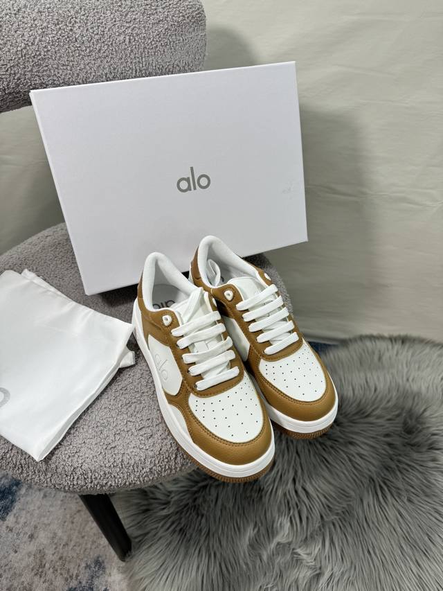 Orange Factory Price P Alo Color Matching White Shoes Thick-Soled Sports Shoes C