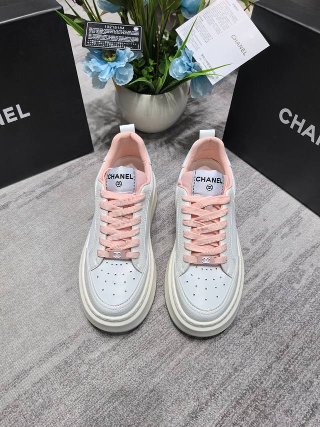 Orange Factory Price P Chanel Chanel New Panda Casual Shoes Sports Shoes Thick-S