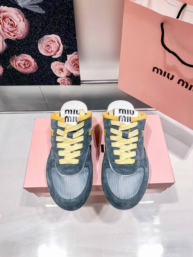 Factory: Miumiu2025 Spring And Summer New German Training Half-Slip Shoes Are Co
