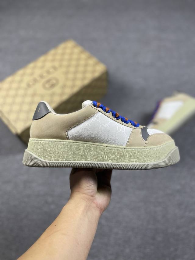 Orange Factory Price P Gucci Gucci Chubby Thick-Soled Dirty Shoes Sports Shoes C