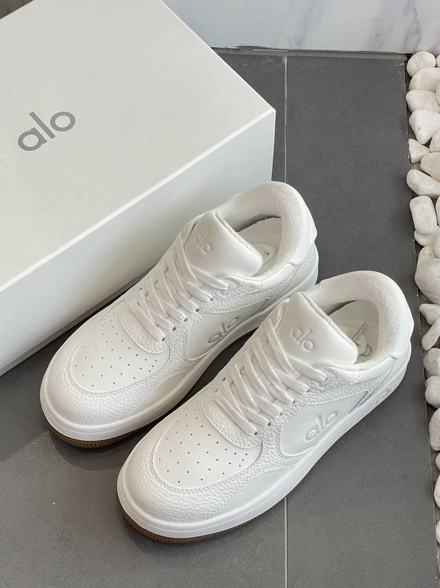 Orange Factory Price P Alo Color Matching White Shoes Thick-Soled Sports Shoes C