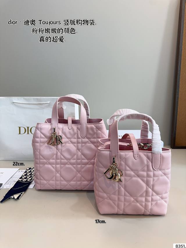With Gift Box. Dior's New Toujour Series 23 Early Spring New Bag Shape Is A Bulg