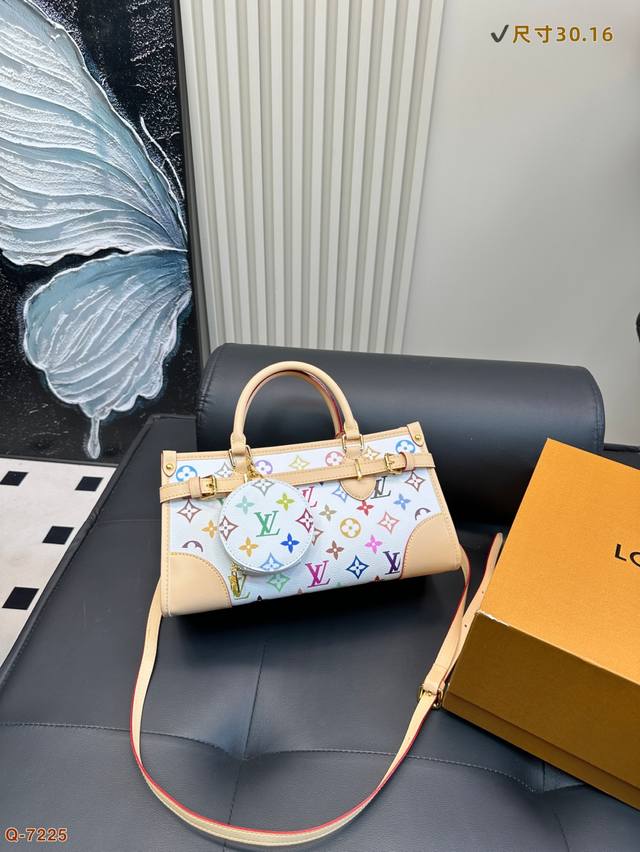 With Folding Box Lv Takashi Murakami Series Vintage Tote Bag This Bag Is Really