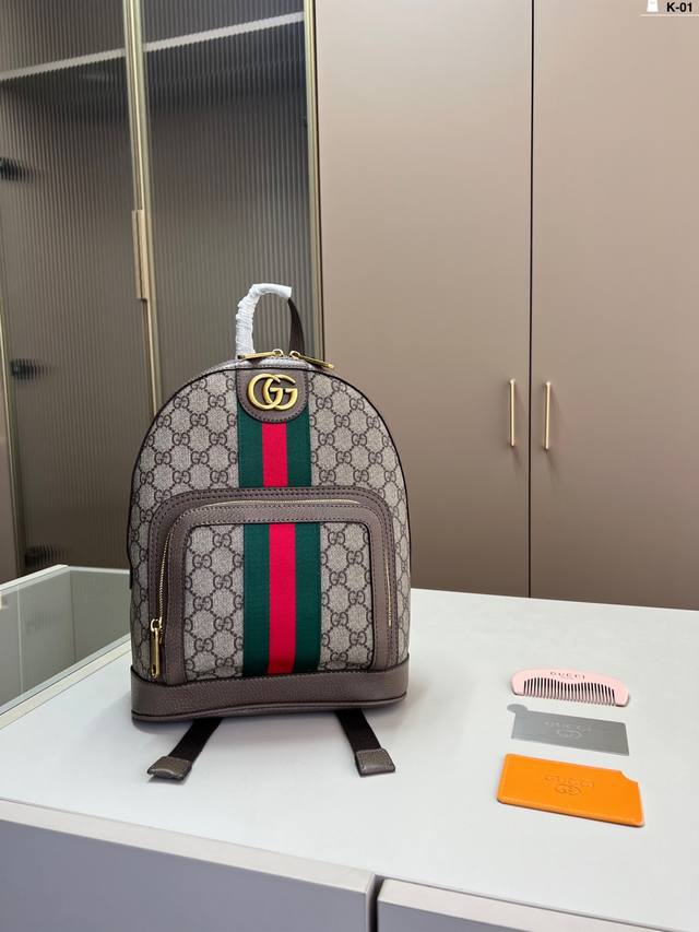 With Wooden Comb + Small Mirror Gucci Ophidia Old Flower Backpack The Color Matc