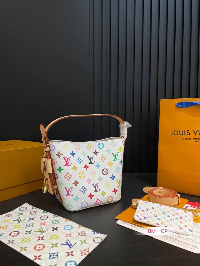 With Folding Gift Box Lv All Inbb Bucket Bag A Model With Full Of Atmosphere Any