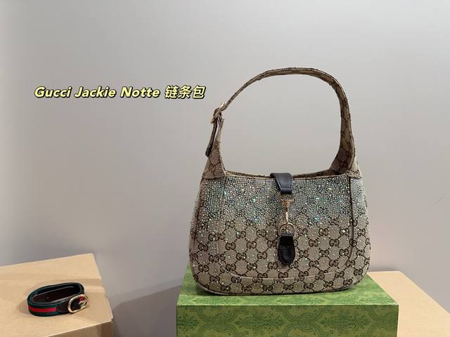 Folding Box Size 27.26 Gucci Jackie Notte Chain Bag
