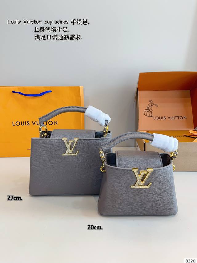 With Folding Box. Lv Capucines Bb Handbag What Styles Of Lv Bags Can You Think O