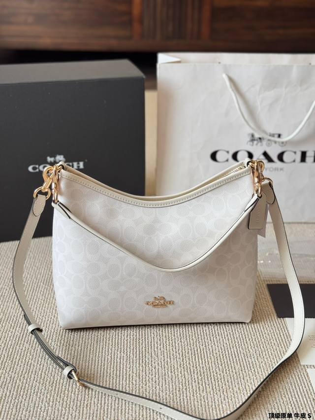 Top Grade Original Cowhide Coach New Product! Laurel Hobo Bag Coach's Classic Mo