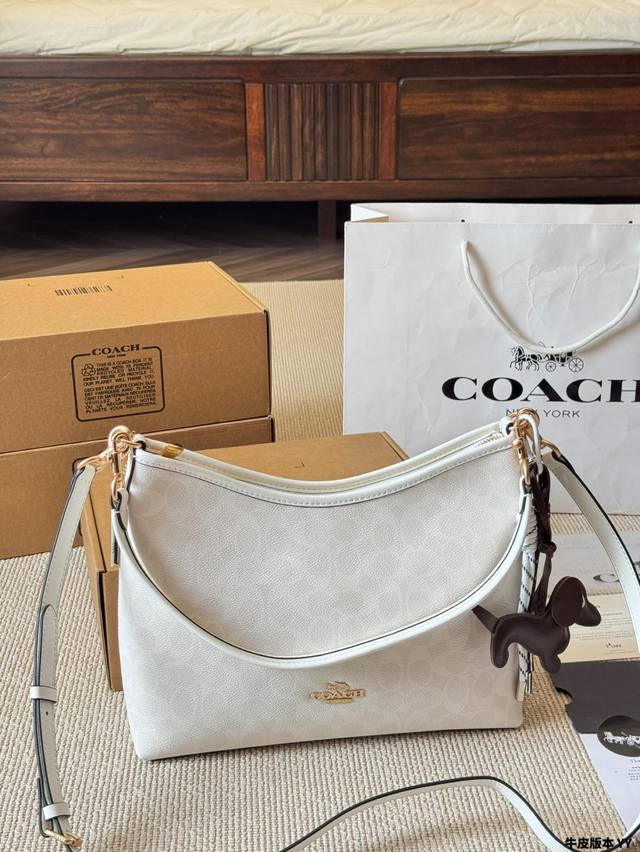 Cowhide Version With Pendant Coach New Product! Laurel Hobo Bag Coach's Classic