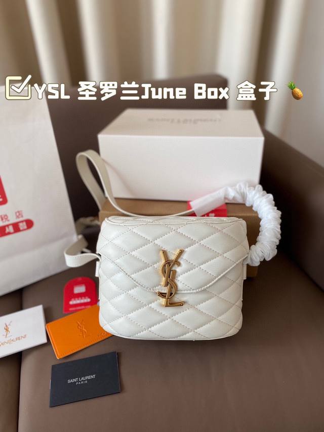 With Airplane Box Folding Box Ysl Saint Laurent's New June Box Bag Has Long Been