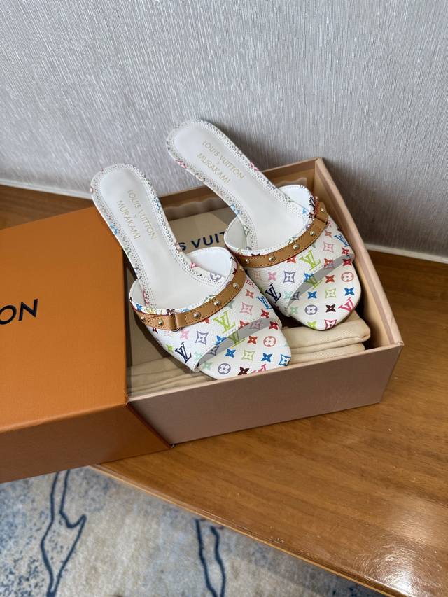 Orange Factory Price P Louis Vuitton Spring And Summer New Lv White Tricolor Kit