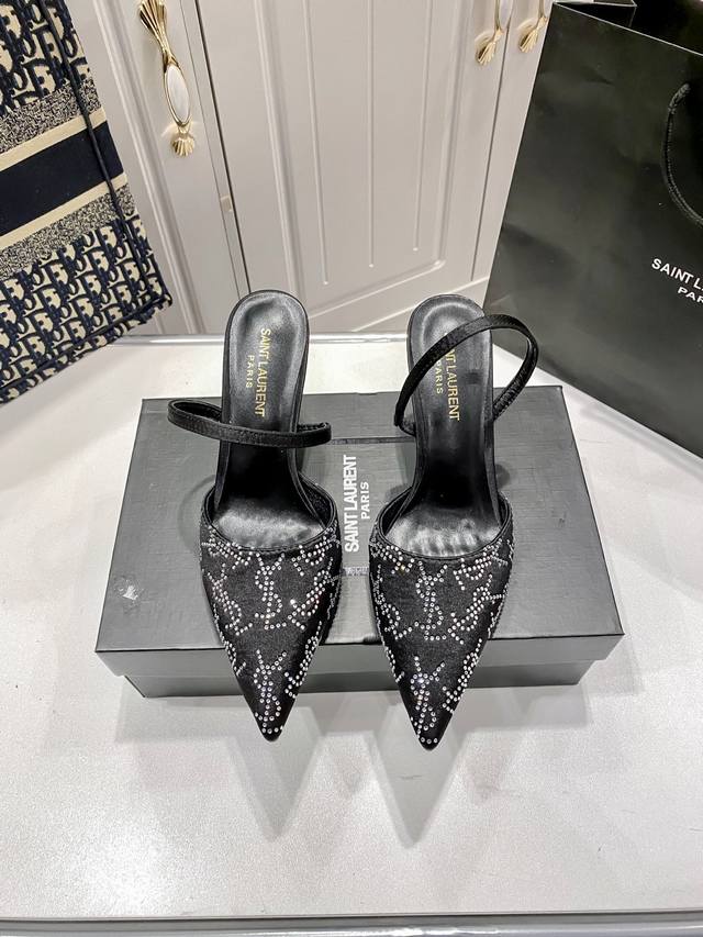 Factory: Saint Laurent High-Heeled Half-Slippers Popular Among Internet Celebrit