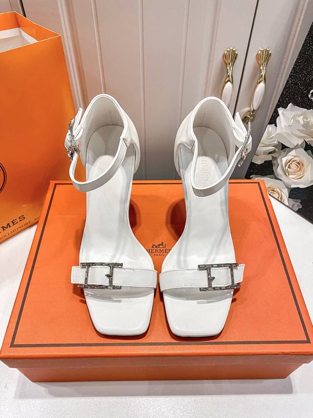 Factory: Diamond Buckle 10Cm Hermes 2025 Top Counter Early Summer New Style Offi