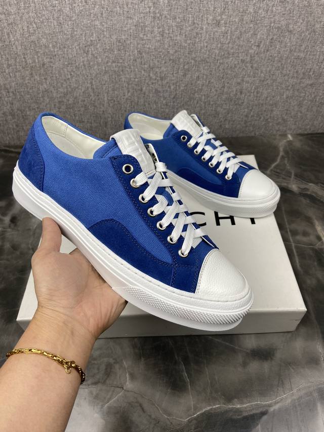 Trademark: City Givenchy Series Craftsmanship: Canvas And Suede Leather Low-Top