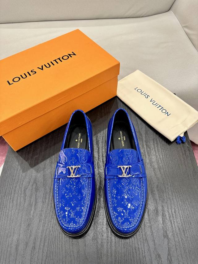 Premium Version L This Major Loafer Is Crafted From Mirrored Calf Leather With P