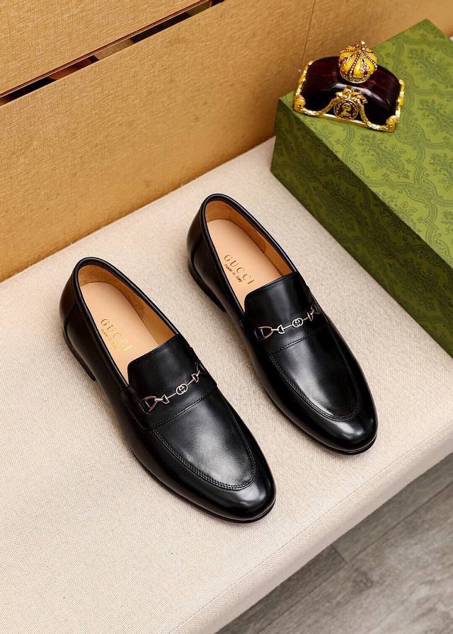 Product Trademark: Gucci Casual Leather Shoes Standard Sizes: 38-44, 45.46 (Cust