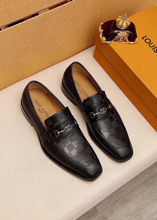 Product Trademark: Louis Vuitton Casual Leather Shoes Standard Sizes: 38-44, 45.