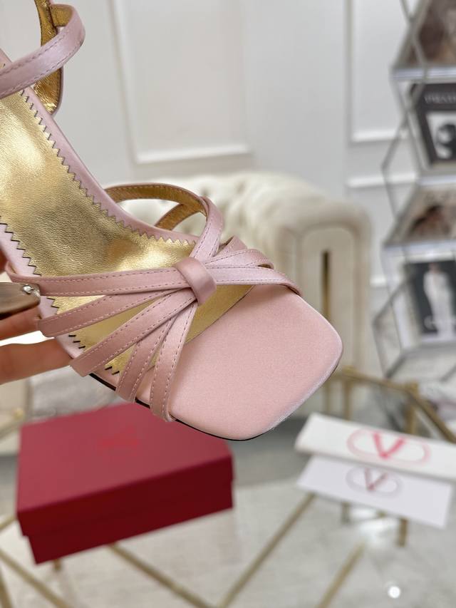 Factory P Warren 25Ss New Arrival Sandals With Water Crystal Series, High-Heel S