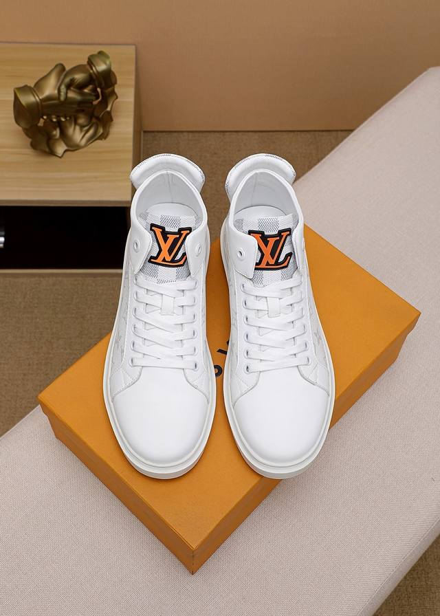 High-Top Series Louis Vuitton, New Official Website Casual High-Top Shoes! Authe