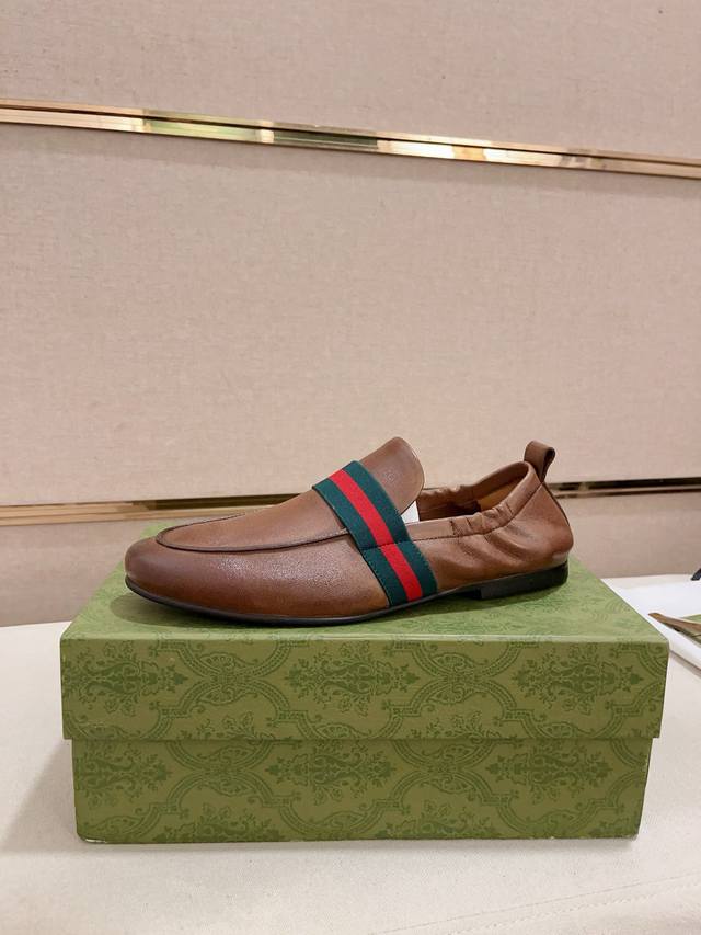 Factory P-Price New Arrival Heeled Shoes Gucci Upper Imported Genuine First-Laye
