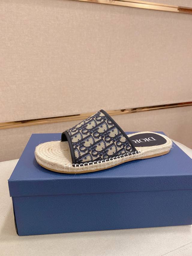 Factory P Price P: Dior ~ Dior Slippers Men's High-End Brand Official Website 1: