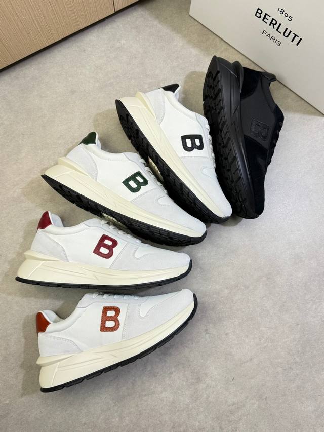 Berluti - High-End Quality, Original Casual Sneakers - Upper: Imported Napa Calf