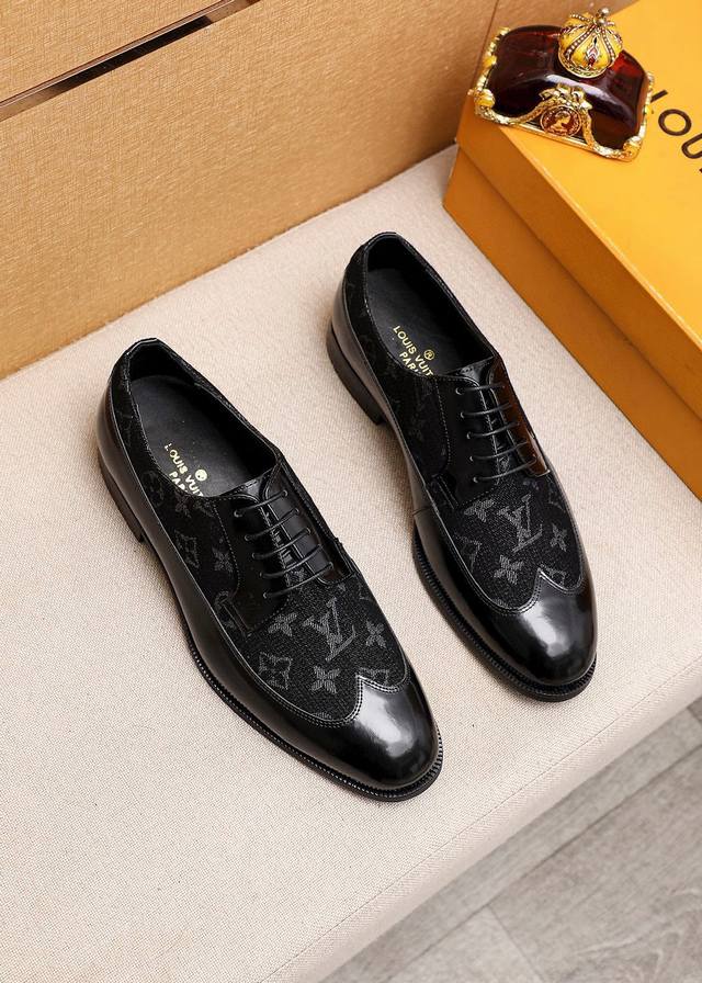 Product Trademark: Louis Vuitton Business Leather Shoes Standard Sizes: 38-44 45