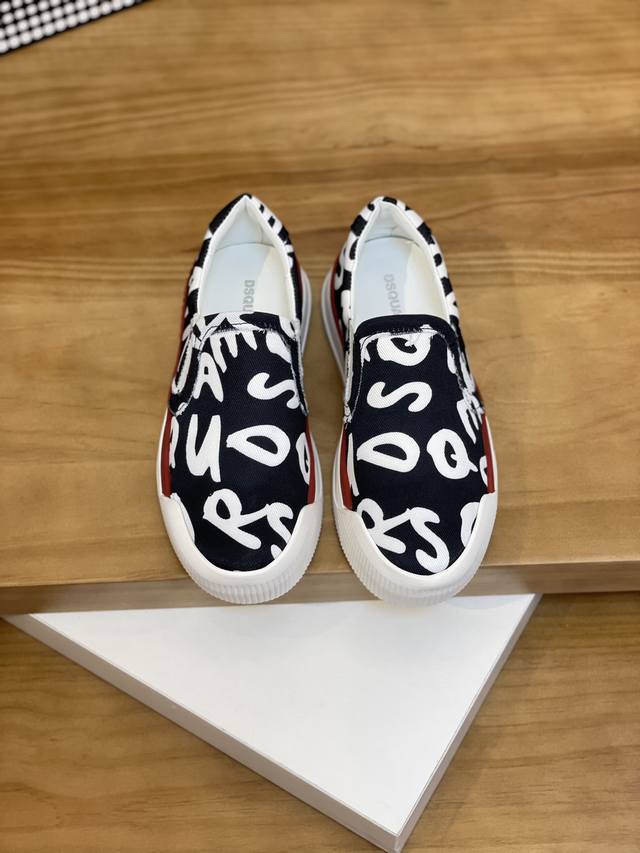 Price: Product Brand: Dsquard D2 Square* Slip-On Shoes Standard Sizes: 38-44 Cus