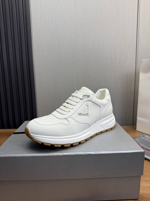 Factory P-Price Prada Men's Shoes, Counter-Synchronized, 1 High-Quality Shipment
