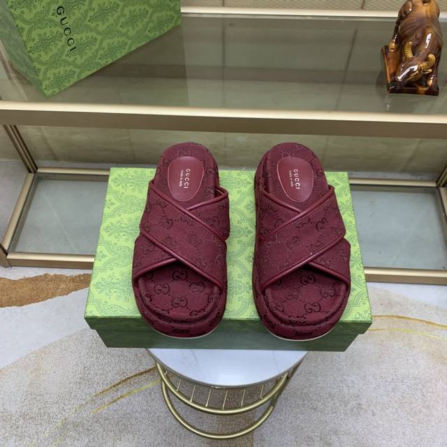 New Arrival. Gucci's Latest Trendy Flip-Flops, Official Website Original 1:1 Mol